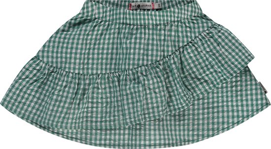 Stains and Stories girls woven skirt Meisjes Rok - EMERALD - Maat 104