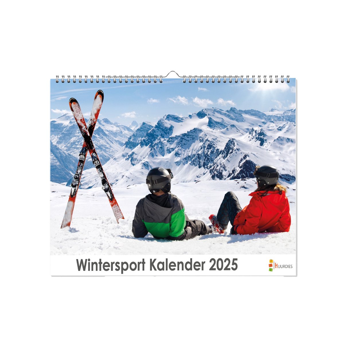 Kalender 2025 - Wintersport - 35x24cm