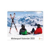 Calendrier 2025 - Sports d'hiver - 35x24cm