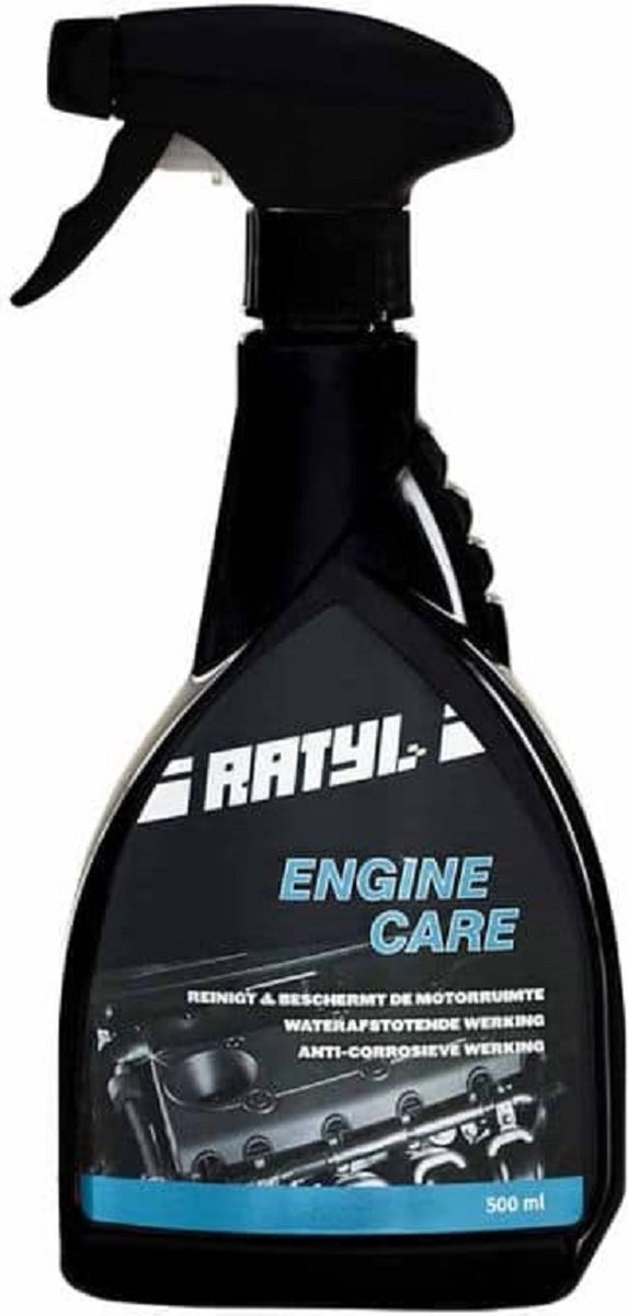 Ratyl Engine Care reinigt, vernieuwt, verzegelt en beschermt de motorruimte-500ml