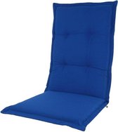 Madison Garden coussin de chaise dossier haut 50x123 cm Cobalt fin