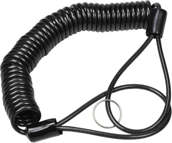 Stahlex Staalkabel met lussen - 5 meter x 4 millimeter - geplastificeerd - kabelslot - terraskabel van Stahlex — afbeelding 4