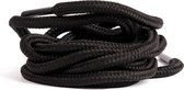 Schoenveter-rond - zwart- 120cm lang x4mm breed