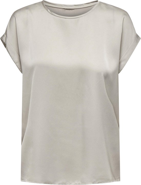 ONLY ONLLIEKE S/ S SATIN MIX TOP WVN NOOS Top Femme - Taille L