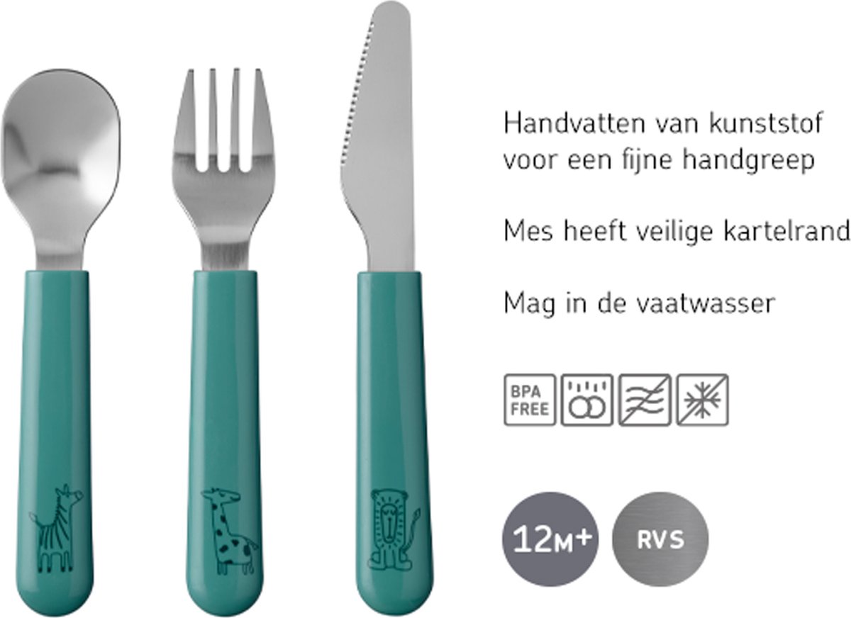 Mepal Mio Little Dutch kinderbestek – 3-delig - Afbeelding 2
