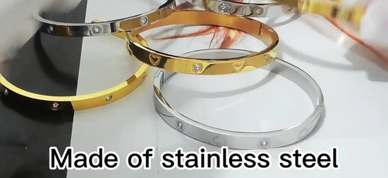 Leerella Beautiful van Bangel Bracelets pour femme avec zircone de couleur argent – ​​Cadeau Perfect pour la fête des mères, un anniversaire ou la Saint-Valentin ! MDL5