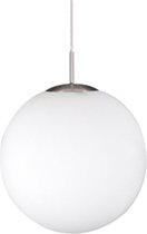 QAZQA ball - Moderne Hanglamp - 1 lichts - Ø 400 mm - Wit - Woonkamer | Slaapkamer