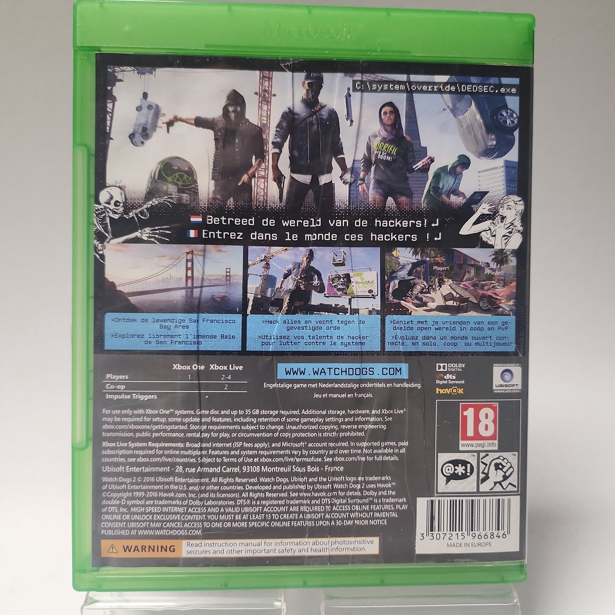 Watch dogs hotsell 2 xbox 360