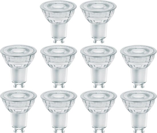 10 pièces Ledvance LED GU10 3,7W/927 36º 230lm Dimmable Ø5cm Cri90