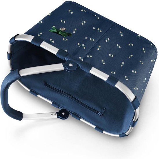 Brandsseller Boodschappenmand, koelmand, shopper, lunchtas, koeltas, picknickmand, inklapbaar, ca. 46 x 23 x 27 cm, grijs