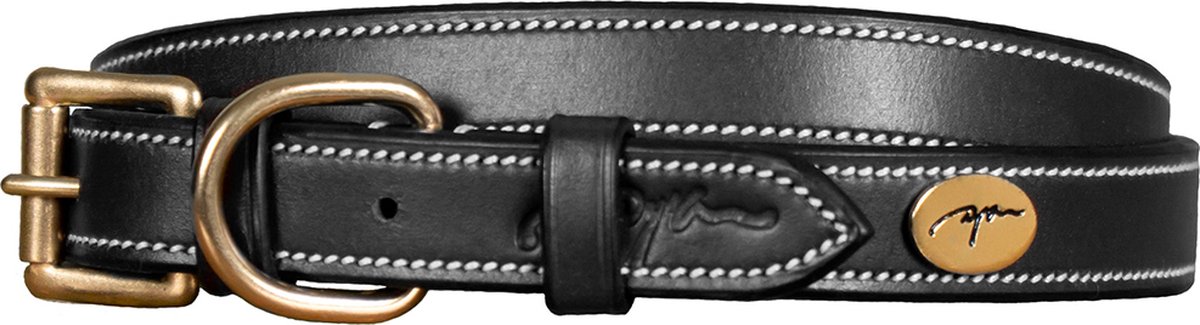 Dy'on Halsband Dy'on Flat Leather Zwart