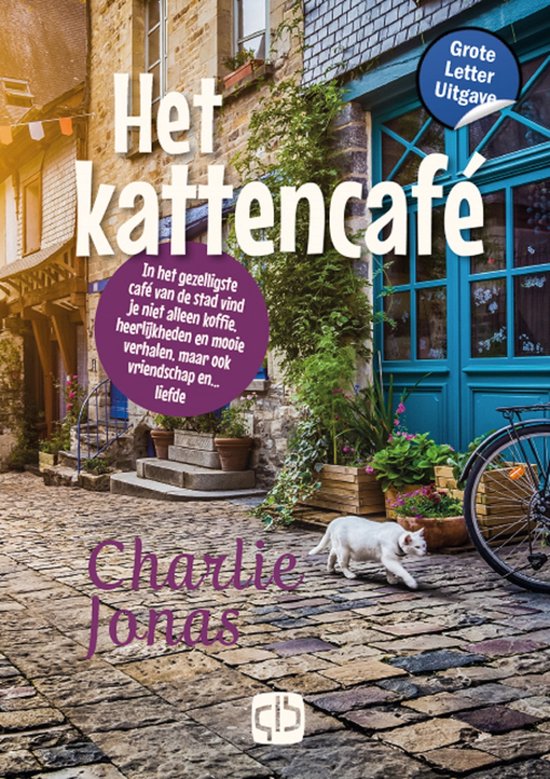 Het kattencafé - Grote Letter Uitgave