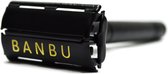 Banbu SHARP Razor - Vlinderopening Zwart - Veiligheidsscheermes - Herbruikbaar - Zero Waste - Eco-Friendly
