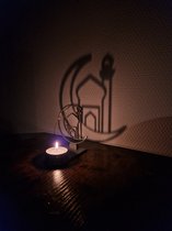 Ramadan Waxinelicht Decoratie - Ramadan Thee Licht Decoratie - Ramadan Versiering - Ramadan Decoratie - Islam - Moslim - Eid Mubarak - Eid Mubarak Decoratie - Eid Mubarak Cadeau
