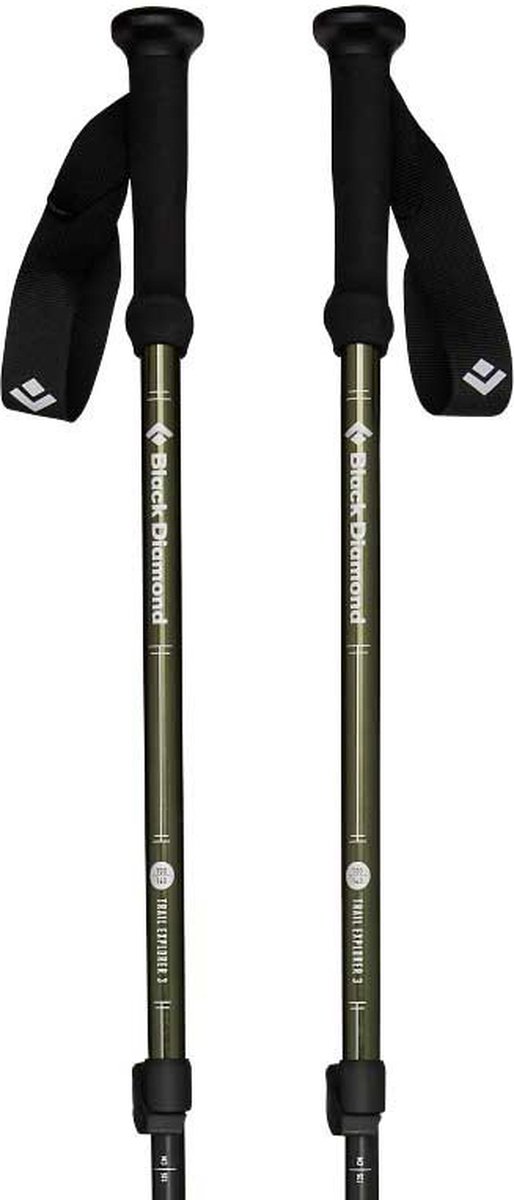 Black Diamond Explorer 3 Palen Zilver 58.5-130 cm