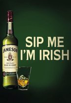 Wandbord - Sip Me I'm Irish -20x30cm-