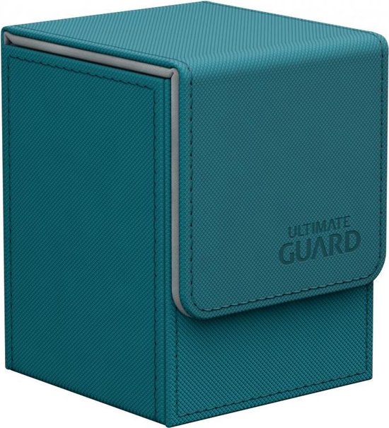 Afbeelding van het spel Ultimate Guard Flip Deck Case 100+ Standard Size XenoSkin Petrol Blue