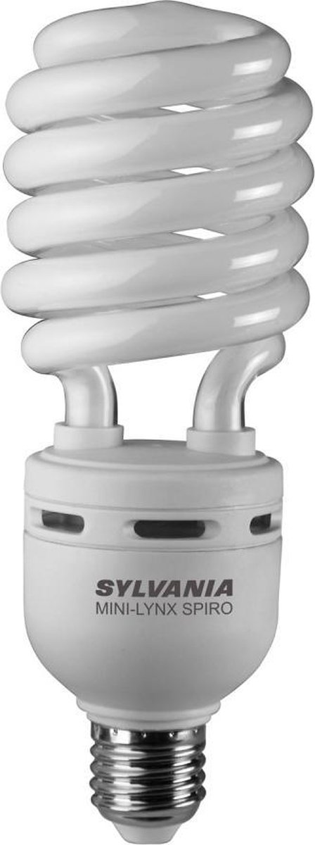Sylvania Mini-Lynx Spiro 35W 840 E27 | Koel Wit