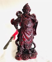 Feng Shui Kuan Kung  / GUAN GONG STAAN 25cm Boeddha