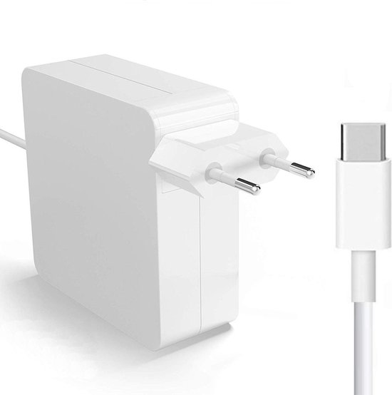 been liberaal Ver weg Oplader USB C voor Macbook Pro 61 Watt Adapter - Lader voor MacBook Pro 13  inch 2023 /... | bol.com