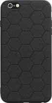 Hexagon Hard Case voor iPhone 6 Plus / 6s Plus Zwart