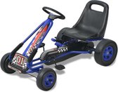 Bol.com Luxe Skelter Kart Blauw 3 4 5 jaar met verstelbare leuning - Trapauto - Kart auto voor kinderen aanbieding Bol.com Luxe Skelter Kart Blauw 3 4 5 jaar met verstelbare leuning - Trapauto - Kart auto voor kinderen aanbieding