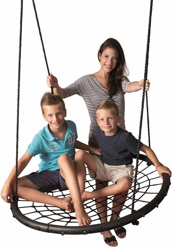 Outdoor Play Net Schommel - Speelgoed - diameter 100cm - Max 100kg -  Verstelbaar... | bol.com