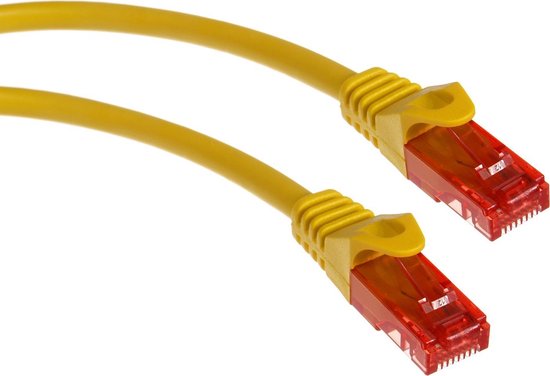 Câble réseau Lan Pro. Ethernet RJ45 utp CAT6 3m Maclean MCTV-303 Y