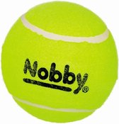 Nobby Tennisbal Two Tone - Geel/blauw - 13 cm