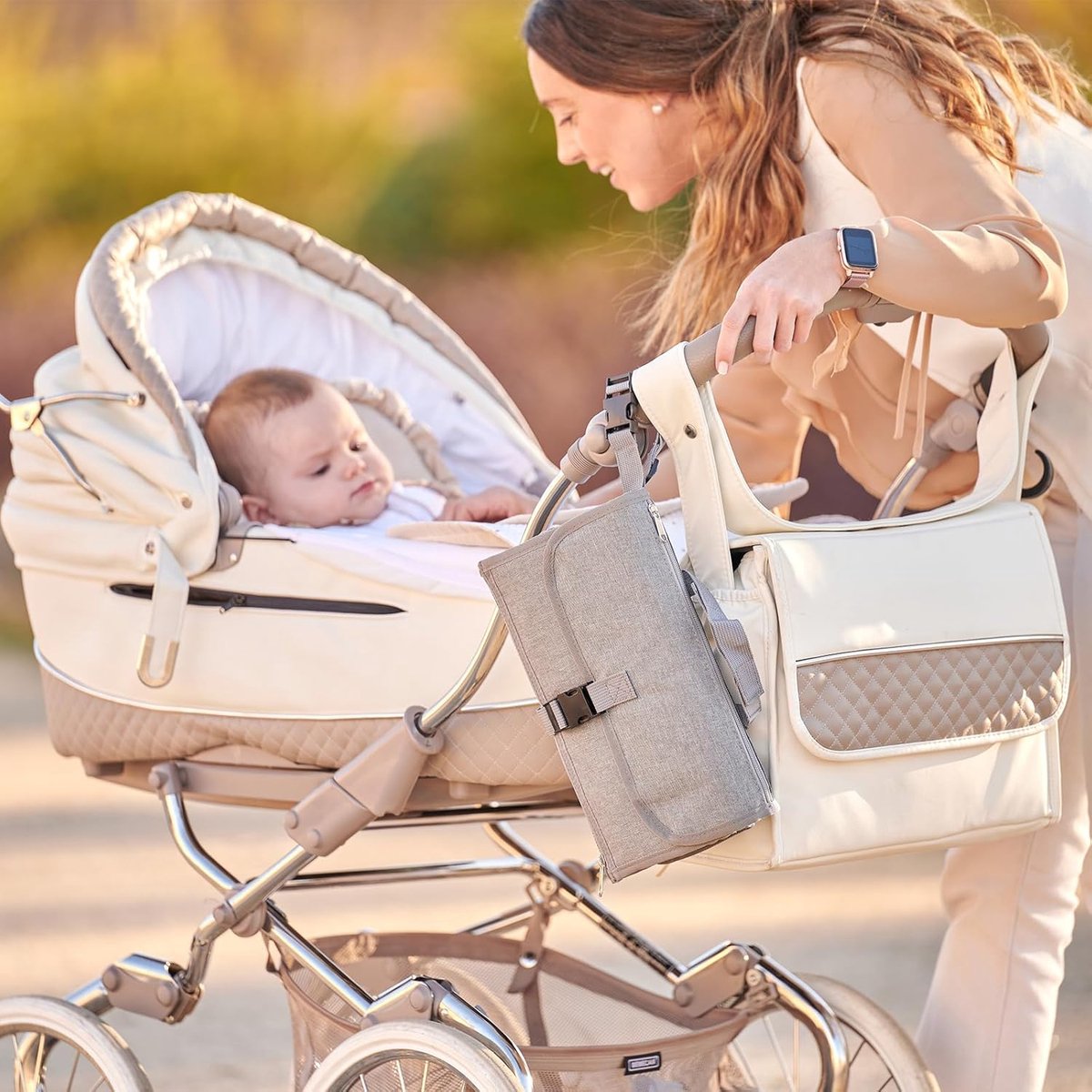 Draagbaar aankleedkussen voor baby|Reizen
