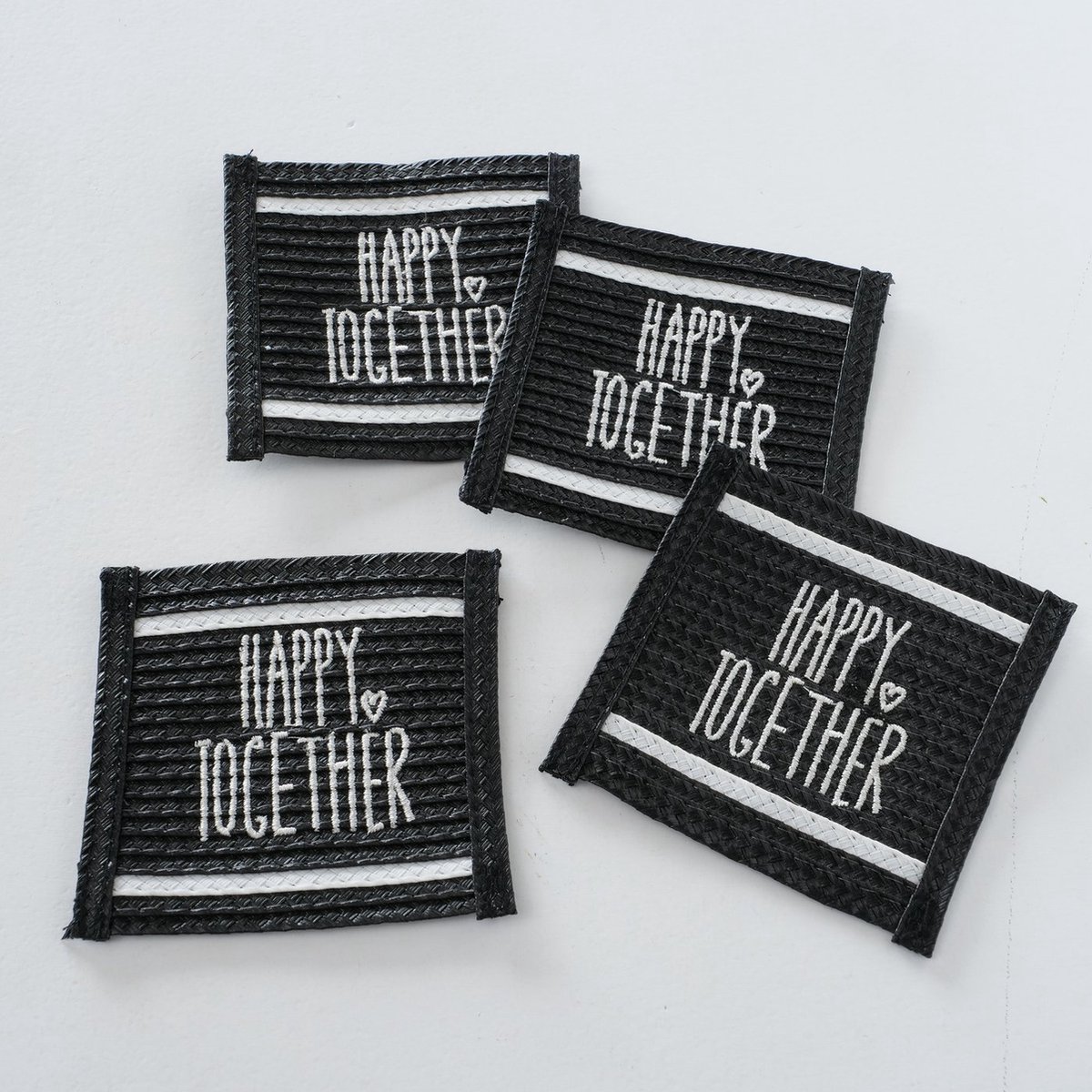 Onderzetterset Stappo 10x10cm 4-delig