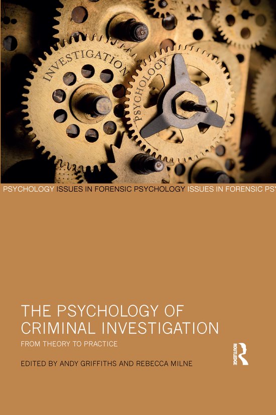 The Psychology of Criminal Investigation - cover