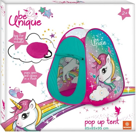 Mondo pop-up speelhuistent eenhoorn voor kinderen - unicorn tent. van MONDO — afbeelding 4