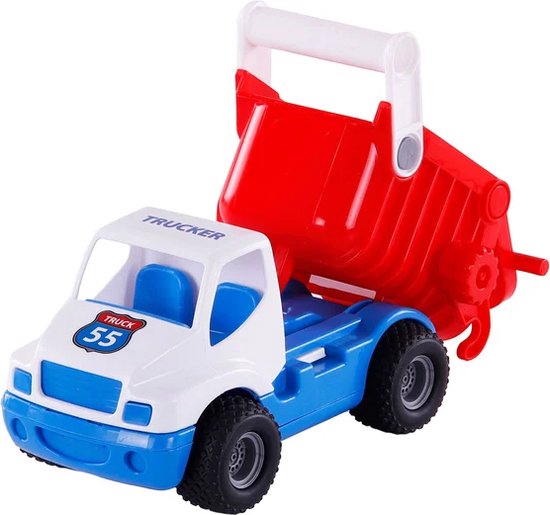 Cavallino Toys Cavallino Grip Kiepvrachtwagen met Rubberbanden, 26cm van Cavallino Toys — afbeelding 5