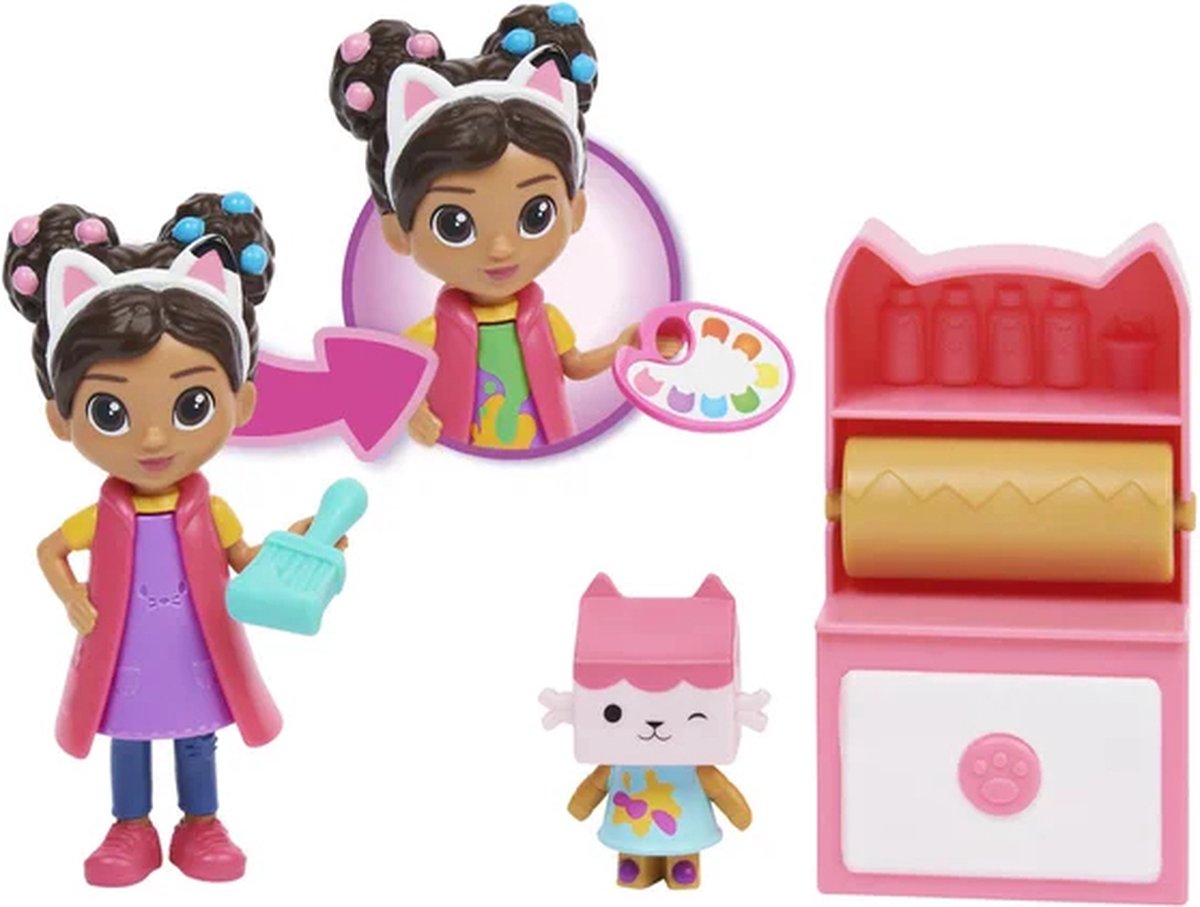 Gabby's Poppenhuis - Knutsel Speelset met Gabby & Babykitty — afbeelding 9