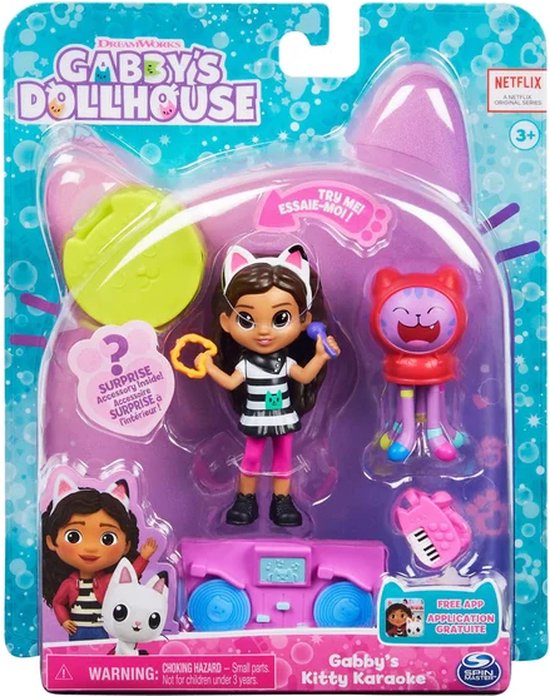 Gabby's Poppenhuis - Karaoke Speelset met Gabby & DJ Kattenkruid