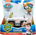 Tracker's Jungle Cruiser Paw Patrol speelgoedauto met figuur, van gerecycled plastic.