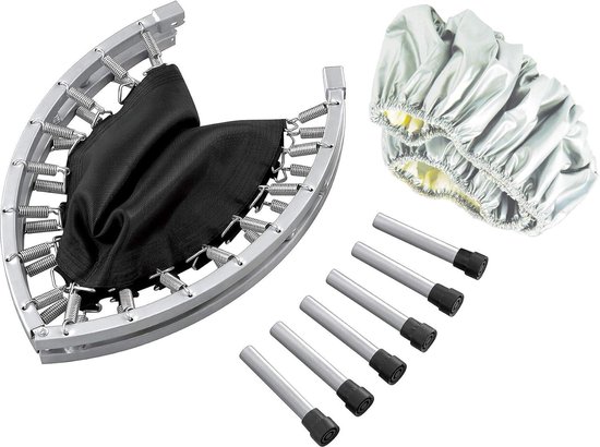 Opvouwbare Fitness Trampoline 42 Inch - Met Verstelbare Handgreep Voor Volwassenen, Binnen En Buiten Gebruik