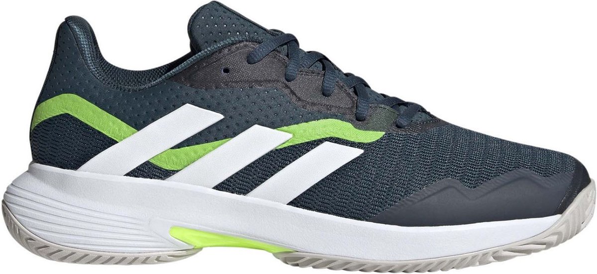 Adidas Courtjam Control Tennisbannen Schoenen Groen Blauw Man