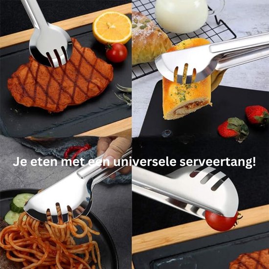 3 Pièces Pince De Service En Acier Inoxydable, 9 Pouces Pince