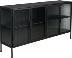 Dutchbone Boli Dressoir Laag Metaal Zwart