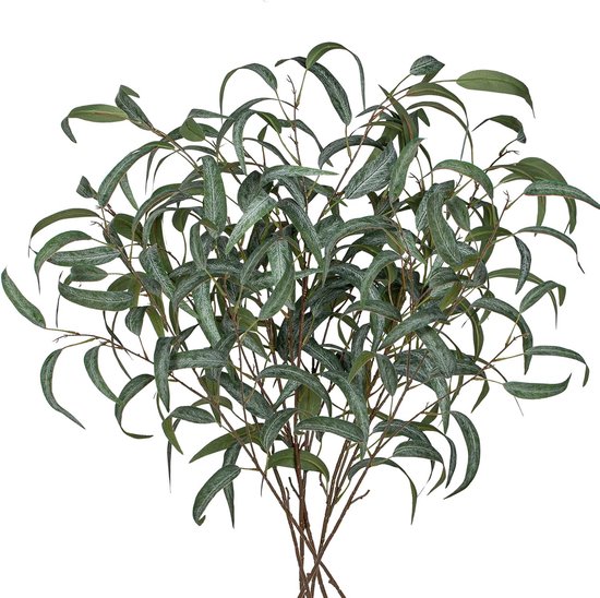 Kunst Eucalyptus tak Kopen? - 75cm - Zijden bloemen