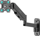 Bol.com Monitor muurbeugel standaard één arm uittrekbaar 13-34 inch zwart - VESA compatibel aanbieding