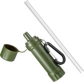 Bol.com WeXplore - Waterfilter - Waterfilter outdoor - Waterzuiveraar - draagbare waterzuiveraar + rietje levensduur +/- 1000 liter aanbieding