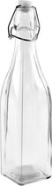 Bol.com Fles met Beugelsluiting Glas 530 ml - Beugelfles - Inmaakfles - Oliefles aanbieding