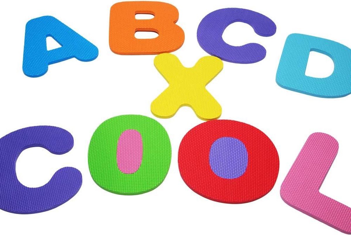Spielwerk® XXL Puzzle Mat Numbers Letters 86 Parts EVA