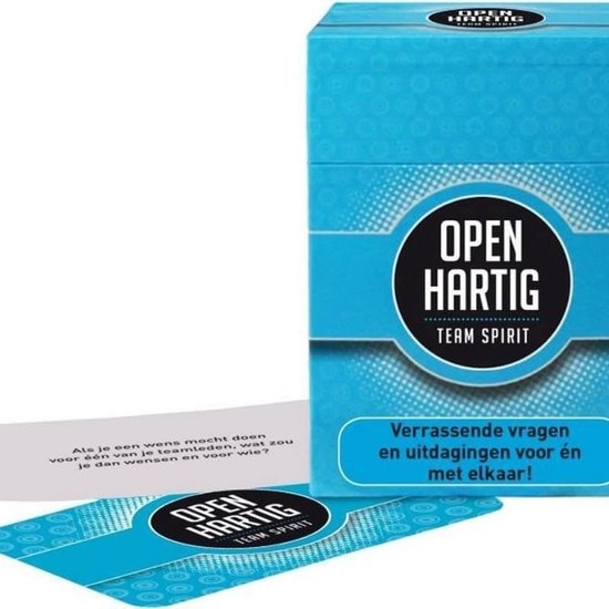 Openhearted Team Spirit - Engelstalige versie van Openhartig Team Spirit - Gespreksstarter