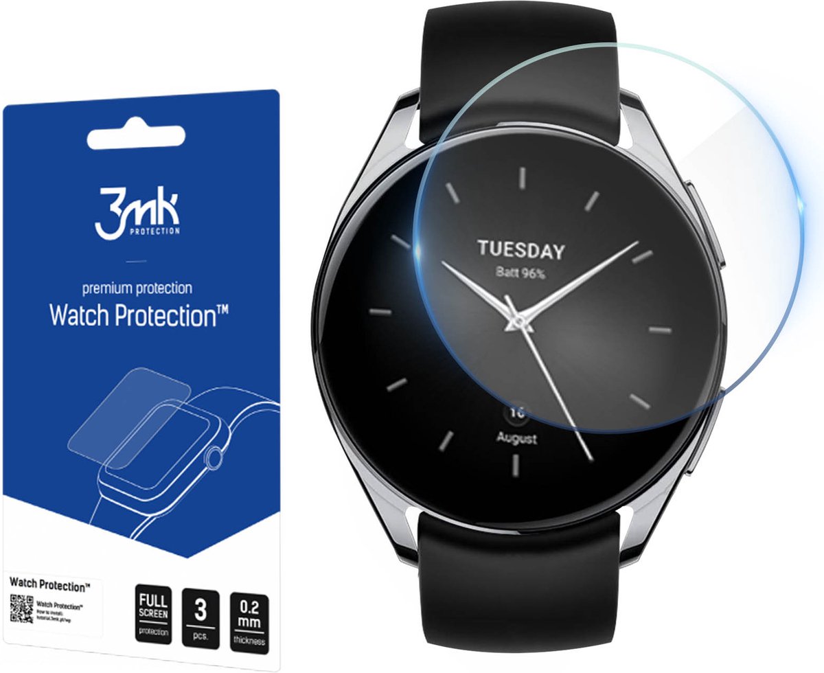 Xiaomi Watch S2 42mm - 3mk Watch Protection v. ARC+
