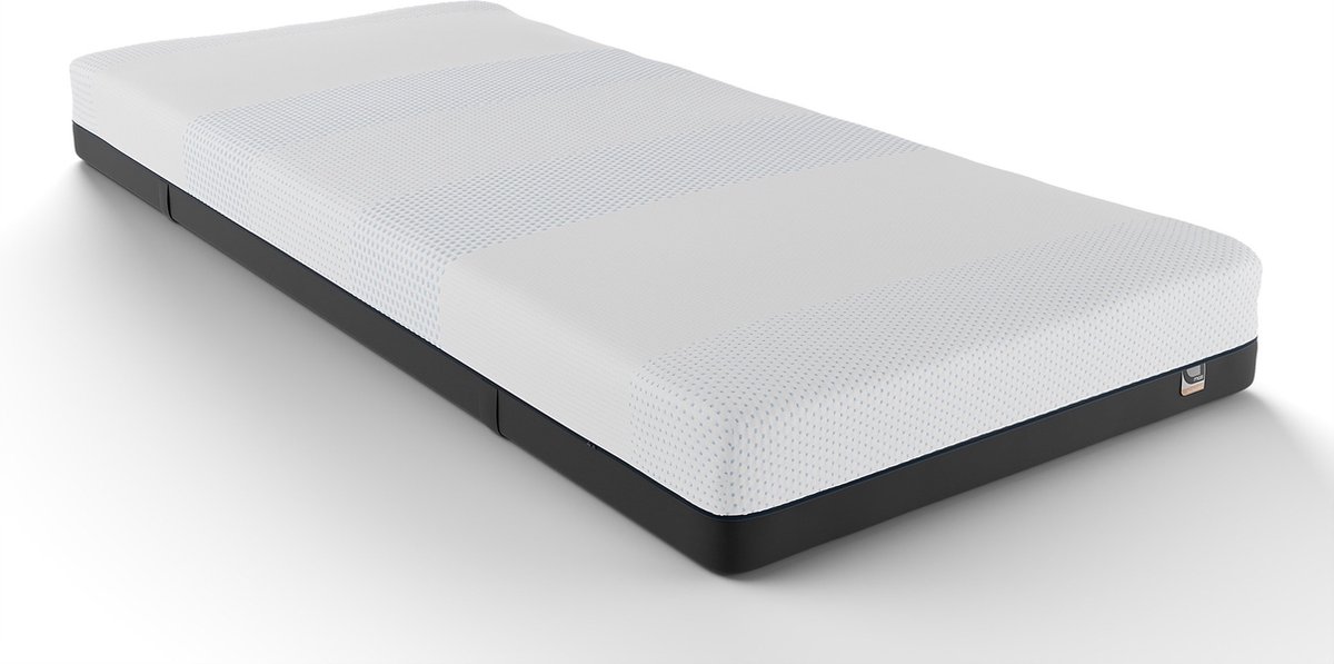 Maxi Plus Touch 300 Matras 120x200 cm - Traagschuim Matras - Tweepersoonsmatras - 7 Zonen - Dikte: 21 cm - H4