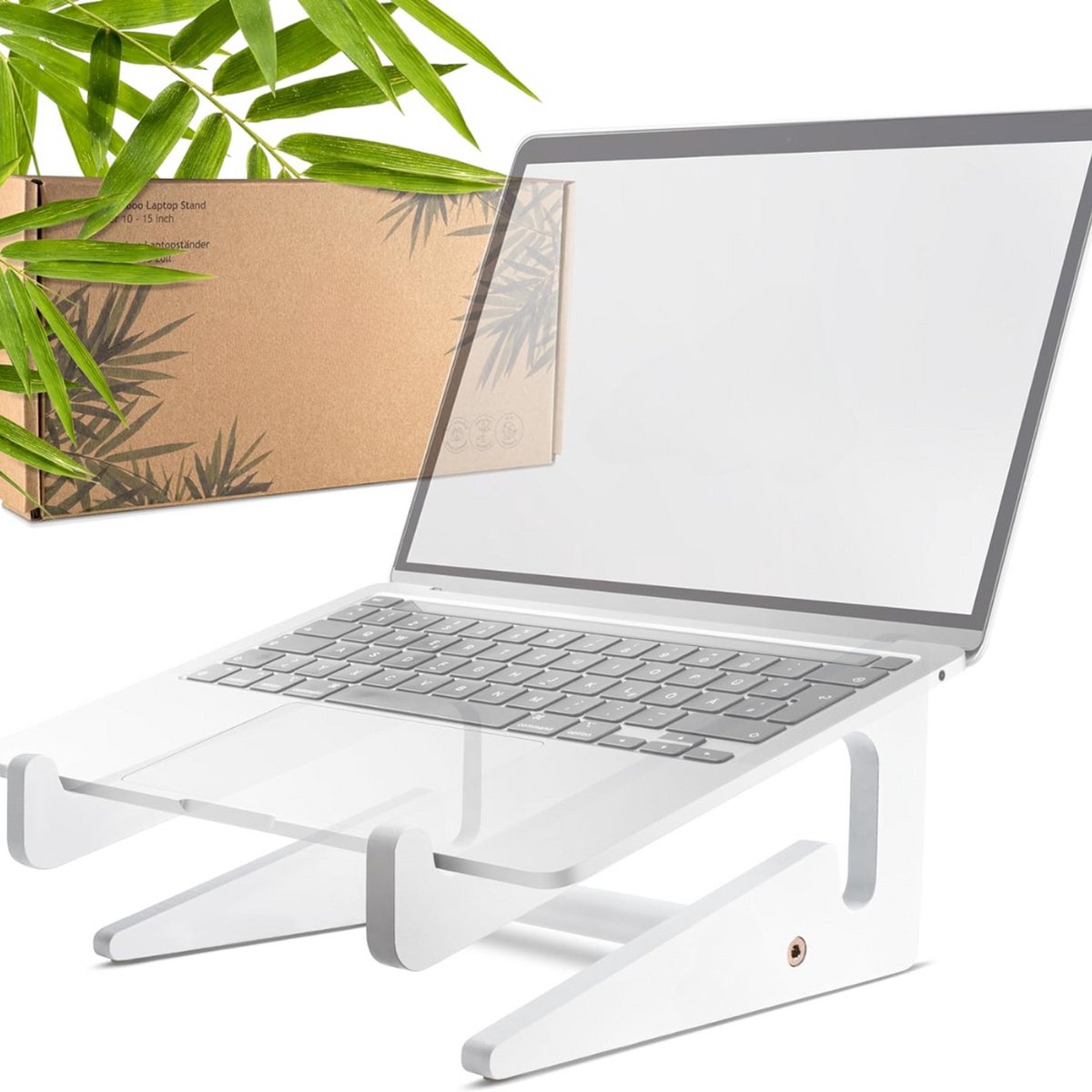 Laptop verhoger - Laptopverhoger - Stabiel - Staand Werken - Ergonomisch - Laptop Verhoger Bureau - Must have voor uw laptop!